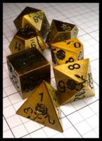 Dice : Dice - Metal Dice - DNDND Flower Brass with Black - Amazon Apr 2024